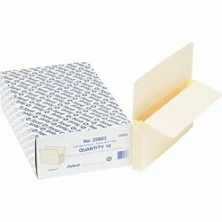Promo 😀 File Pockets & Jackets Pendaflex Reinforced File Pocket, 5 1/4" Expansion, Legal Size, Manila, 10/Box (22823) ❤️ 5 Promo 😀 File Pockets & Jackets Pendaflex Reinforced File Pocket, 5 1/4" Expansion, Legal Size, Manila, 10/Box (22823) ❤️ -legal paper Store unnamed file 3089