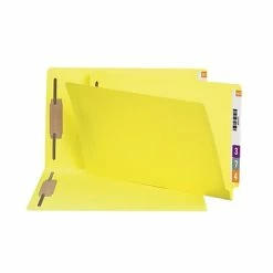 Best reviews of 🌟 Smead End Tab Classification Folders, Shelf-Master Reinforced Straight-Cut Tab, Legal Size, Yellow, 50/Box (28940) 🔔