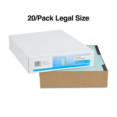 Buy 😀 Classification Folders Staples Pressboard Classification Folder, 1-Divider, 1.75" Expansion, Legal Size, Light Blue, 20/Box (TR614433/614433) 🤩 4 Buy 😀 Classification Folders Staples Pressboard Classification Folder, 1-Divider, 1.75" Expansion, Legal Size, Light Blue, 20/Box (TR614433/614433) 🤩 - Image 2