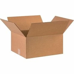 Coupon ✨ The Packaging Wholesalers Corrugated Boxes; 16" Length 16" X 14" X 8" Shipping Boxes, 32 ECT, Brown, 25/Bundle (16148) 🛒