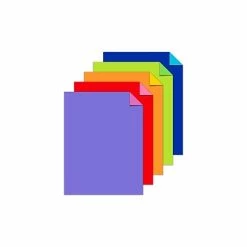 Cheap 🧨 Card Stock Astrobrights Double-Color 70 Lb. Cardstock Paper, 8.5" X 11", Assorted Colors, 80 Sheets/Pack (98883) 🤩