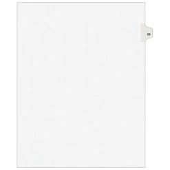 Best deal 😍 Binder Accessories Avery Style Legal Dividers, Tab 29, 8.5" X 11", White, 25/Pack (01029) 🌟