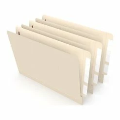 Best Pirce 🎉 Classification Folders Staples Reinforced End Tab Classification Folder, Legal Size, Manila, 50/Box (TR18360/18360) 👍