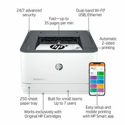Best reviews of 🧨 Printers HP LaserJet Pro 3001dwe Wireless Black & White Printer With HP+ Smart Office Features, Bonus 3 Months Instant Ink (3G650E#BGJ) 🔥 -legal paper Store unnamed file 3282