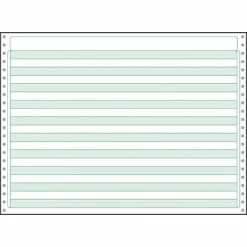 Best deal ✨ Printworks Professional Lindenmeyr Munroe Continuous Multi Part Paper Printworks® Professional 2 Part Computer Paper W/1/2" Green Bar, 14 7/8" X 11", White, 1500 Sheets 🔔
