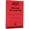 Discount ✨ JAM Paper® Smooth Colored Paper, 24 Lbs., 8.5" X 14", Red Recycled, 100 Sheets/Pack (101337) ✔️ -legal paper Store unnamed file 33