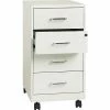 Top 10 👍 Vertical File Cabinets Space Solutions 4-Drawer Mobile Box Drawer Organizer For Office Supplies And Crafts, White, 18'' Deep (19537) 🌟