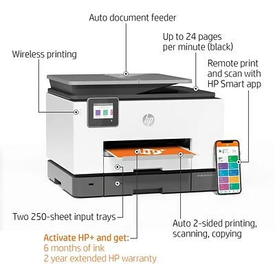 Hot Sale ⭐ Printers HP OfficeJet Pro 9025e Wireless Color All-in-One Printer Includes 6 Months Of FREE Ink With HP+ (1G5M0A) 😉 6 Hot Sale ⭐ Printers HP OfficeJet Pro 9025e Wireless Color All-in-One Printer Includes 6 Months Of FREE Ink With HP+ (1G5M0A) 😉 - Image 4