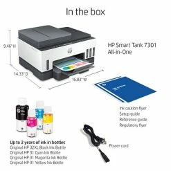 Discount 🔔 Printers HP Smart Tank 7301 Wireless All-in-One Cartridge-free Ink Tank Inkjet Printer, Up To 2 Years Of Ink Included (28B70A) 👍 -legal paper Store unnamed file 3545