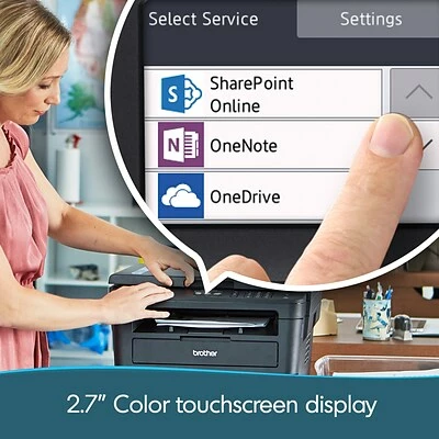 Outlet 🎉 Printers Brother HL-L2395DW Black&White Laser Printer With Print-Scan-Copy, Wireless, Network Ready & USB, Refresh Subscription Eligible 🧨 5 Outlet 🎉 Printers Brother HL-L2395DW Black&White Laser Printer With Print-Scan-Copy, Wireless, Network Ready & USB, Refresh Subscription Eligible 🧨 - Image 3