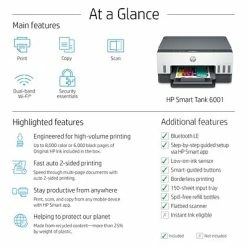 Deals ⌛ Printers HP Smart Tank 6001 Wireless All-in-One Cartridge-Free Ink Tank Printer, Up To 2 Years Of Ink Included (2H0B9A) 😀 -legal paper Store unnamed file 3577