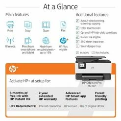 Discount 🥰 Printers HP OfficeJet Pro 9015e Wireless Color All-in-One Printer Includes 6 Months Of FREE Ink With HP+ (1G5L3A) 😀 -legal paper Store unnamed file 3593