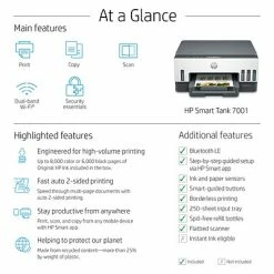 Best reviews of 🥰 Printers HP Smart Tank 7001 Wireless All-in-One Cartridge-free Ink Tank Inkjet Printer, Up To 2 Years Of Ink Included (28B49A) ⌛ -legal paper Store unnamed file 3615