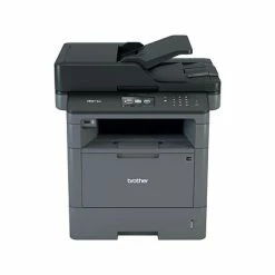 Hot Sale 🧨 Printers Brother MFC-L5700DW USB, Wireless, Network Ready Black & White Laser All-In-One Printer 😀