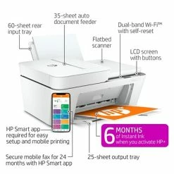 Outlet 💯 Printers HP DeskJet 4155e Wireless Color All-in-One Printer Includes 6 Months Of FREE Ink With HP+ (26Q90A) ✨ -legal paper Store unnamed file 3645