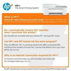 Outlet 💯 Printers HP DeskJet 4155e Wireless Color All-in-One Printer Includes 6 Months Of FREE Ink With HP+ (26Q90A) ✨ -legal paper Store unnamed file 3648