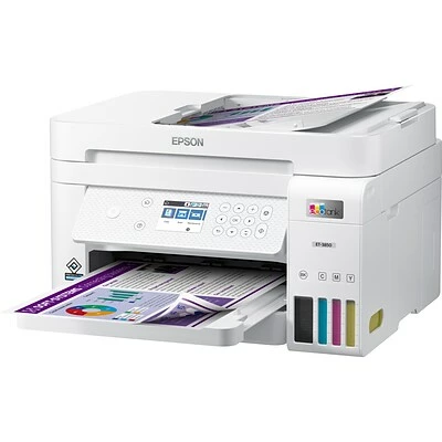 Coupon 👏 Printers Epson EcoTank ET-3850 Wireless Color All-In-One Inkjet Printer (C11CJ61201) 🔥 5 Coupon 👏 Printers Epson EcoTank ET-3850 Wireless Color All-In-One Inkjet Printer (C11CJ61201) 🔥 - Image 3