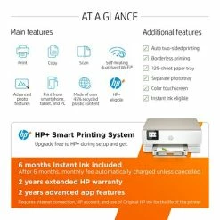 Hot Sale 👍 Printers HP ENVY Inspire 7255e Wireless Color All-in-One Inkjet Printer Includes 6 Months Of FREE Ink With HP+ (1W2Y9A#B1H) 🛒 -legal paper Store unnamed file 3685