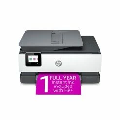 New 🔔 Printers HP OfficeJet Pro 8034e Wireless Color All-in-One Printer With 1 Full Year Instant Ink With HP+ (1L0J0A#B1H) ✨