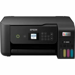Deals 🔥 Printers Epson EcoTank ET-2800 Wireless Color All-In-One Inkjet Printer (C11CJ66201) 🤩