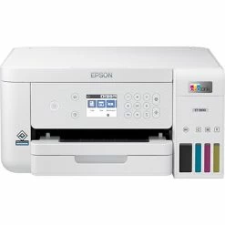 Top 10 😍 Printers Epson EcoTank ET-3830 Wireless Color All-In-One Inkjet Printer (C11CJ62201) ✔️