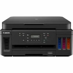 Budget 🛒 Printers Canon PIXMA G6020 MegaTank 3113C002AA Wireless, Network Ready Color Borderless All-in-One Printer ✔️