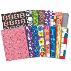 Cheap 🛒 Roylco® Craft Papers Roylco Retro Pop Craft Paper, 8.5" X 11", Assorted Designs, 32 Sheets (R-15303) 🔥