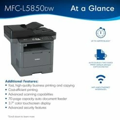 Cheap 👏 Printers Brother MFC-L5850DW Monochrome Laser Printer All-In-One With Wireless, Network Ready And USB 🔔 -legal paper Store unnamed file 3814