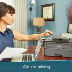 Brand new ⭐ Printers Brother HL-L2370DW XL Bundle Wireless Black & White Laser Printer (HLL2370DWXL), Refresh Subscription Eligible 🎉 -legal paper Store unnamed file 3898