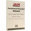 Discount 😉 Jam® Parchment Recycled Cover Cardstock JAM Paper® Parchment Colored Paper, 24 Lbs., 8.5" X 14", Natural Recycled, 100 Sheets/Pack (17132137) 🔥 -legal paper Store unnamed file 390