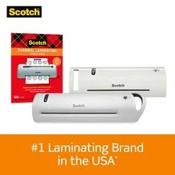New ✨ Laminating Supplies Scotch™ Thermal Laminating Pouches, Letter Size, 100 Pouches (TP5854-100) 🥰 12 New ✨ Laminating Supplies Scotch™ Thermal Laminating Pouches, Letter Size, 100 Pouches (TP5854-100) 🥰 -legal paper Store unnamed file 3956