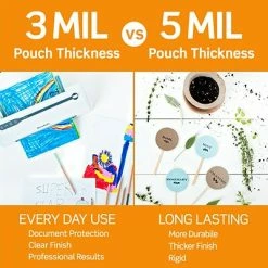 New ✨ Laminating Supplies Scotch™ Thermal Laminating Pouches, Letter Size, 100 Pouches (TP5854-100) 🥰 14 New ✨ Laminating Supplies Scotch™ Thermal Laminating Pouches, Letter Size, 100 Pouches (TP5854-100) 🥰 -legal paper Store unnamed file 3958