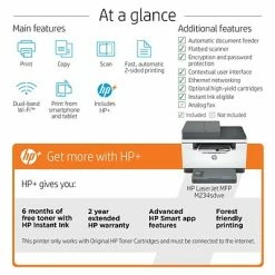 Budget 🥰 Printers HP LaserJet MFP M234sdwe Wireless Black & White Printer Includes 6 Months Of FREE Toner With HP+ (6GX01E) 😀 -legal paper Store unnamed file 3977