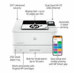 Outlet 🥰 Printers HP LaserJet Pro 4001dwe Wireless Black & White Printer With Bonus 3 Months Instant Ink (2Z601E#BGJ) ✨ -legal paper Store unnamed file 4099