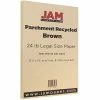 Budget 🎉 Jam® Parchment Recycled Cover Cardstock JAM Paper® Parchment Colored Paper, 24 Lbs., 8.5" X 14", Brown Recycled, 100 Sheets/Pack (17132136) ✨ -legal paper Store unnamed file 411