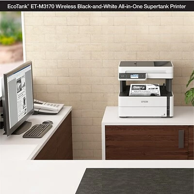 Best Pirce ⌛ Printers Epson EcoTank® ET-M3170 Wireless Monochrome All-in-One SuperTank Printer 👍 9 Best Pirce ⌛ Printers Epson EcoTank® ET-M3170 Wireless Monochrome All-in-One SuperTank Printer 👍 - Image 7