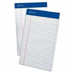 Best Pirce ✔️ Ampad® Evidence Recycled Legal Ruled Pads Ampad Notepad, 5" X 8", College Ruled, White, 50 Sheets/Pad, 12 Pads/Pack (TOP 20-170) 🎉