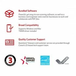 New ⌛ Scanners Canon ImageFORMULA DR-C225W II Office Document Scanner, Black 💯 -legal paper Store unnamed file 4278