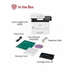 New ✔️ Printers Canon imageCLASS D1650 Wireless Monochrome Laser Multifunction Printer (2223C023) 😉 -legal paper Store unnamed file 4288