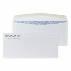Cheapest 🛒 Quill Brand Custom #10 1 & 2 Color Business Envelopes Custom #10 Standard Envelopes With Security Tint, 4 1/4" X 9 1/2", 24# White Wove, 1 Standard Ink, 250 / Pack 😍