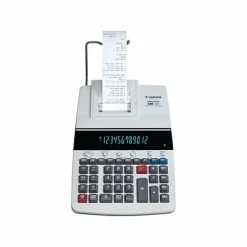 Brand new ✔️ Printing Calculators Canon MP27DII 8707B001AA 12-Digit Desktop Printing Calculator, Gray ⭐