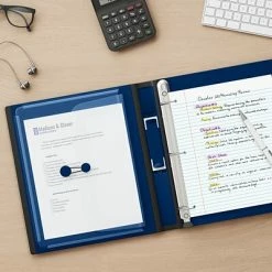 Best Sale 🥰 Staples Binders Better 1-1/2" 3 Ring View Binder With D-Rings, Navy Blue (24060) 🧨 -legal paper Store unnamed file 4439