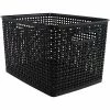 Best reviews of ✨ Advantus Plastic Weave Bins Plastic Weave Bin; Black, Large 🤩 -legal paper Store unnamed file 4473