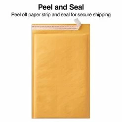 Promo 😍 Quill Brand Quill Brand® Air Kraft® Self-Seal Bubble Mailers 8.5" X 11" Self-Sealing Bubble Mailer, #2, 25/Carton (ST56647B) 😍 -legal paper Store unnamed file 4546