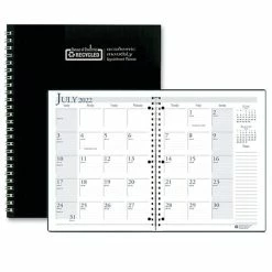 Best Pirce ✔️ Academic Planners 2022-2023 House Of Doolittle 8 1/2" X 11" Academic Monthly Planner, Black (26302-23) ⭐