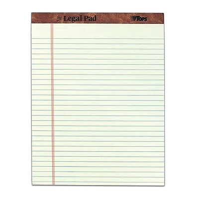 Promo ✔️ Notepads TOPS The Legal Pad Writing Pad, 8-1/2" X 11-3/4", Legal Ruled, Greentint, 50 Sheets/Pad, 12/Pack (7534) 💯 8 Promo ✔️ Notepads TOPS The Legal Pad Writing Pad, 8-1/2" X 11-3/4", Legal Ruled, Greentint, 50 Sheets/Pad, 12/Pack (7534) 💯 - Image 6