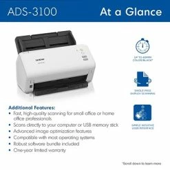 New ✔️ Scanners Brother ADS3100 Duplex Document Scanner, Black/White 🛒 -legal paper Store unnamed file 4639