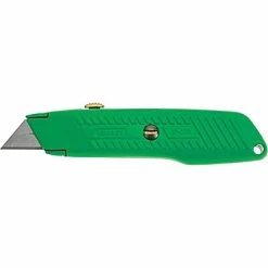 Top 10 😉 Knives & Blades Stanley® Interlock® High Visibility Retractable Utility Knives, Steel Blade, Green ✨