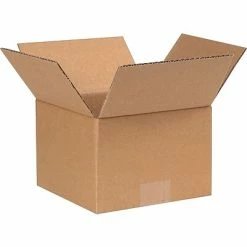 Best deal 🔥 Corrugated Boxes; 7" Length Coastwide Professional™ 7" X 7" X 5", 32 ECT, Shipping Boxes, 25/Bundle (CW57947) 🤩