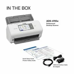New 👍 Scanners Brother ADS-4700W Duplex Document Scanner, White/Black 🎁 -legal paper Store unnamed file 4713